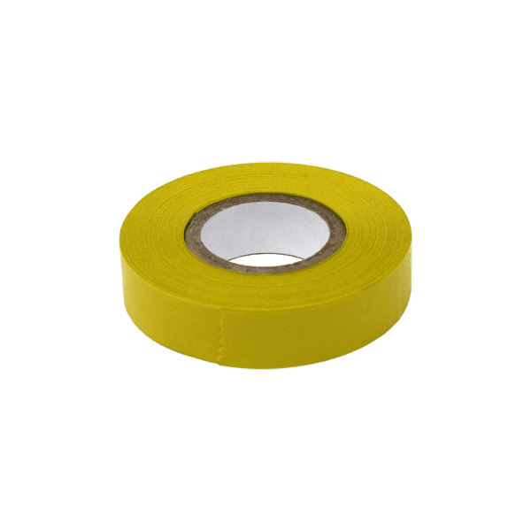 Labeling Tape, 1/2" x 500" per Roll, 6 Rolls/Box, Yellow