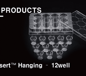 SPL Insert™ Hanging, 12 Inserts/12 well plate, PC, 8.0μm, Membrane Diameter 10.50mm, Growth Area 0.90㎠, 0.40~1.00ml, Translucent, Sterile