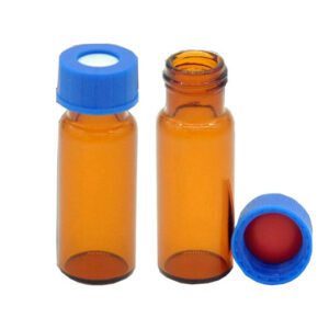 2ml Amber Vial, 9-425screw top || 100/Pk