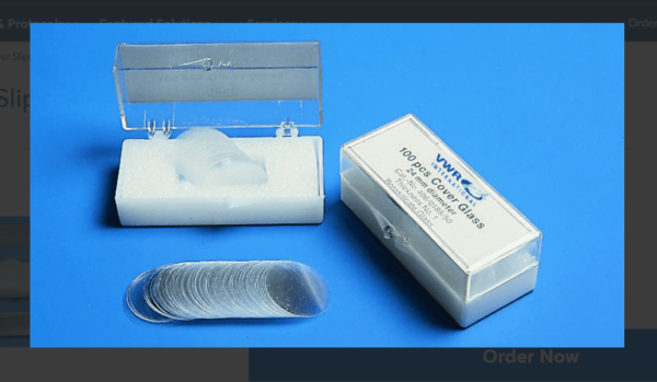 VWR®, Cover Slips, Round, 25 mm 1000/cs