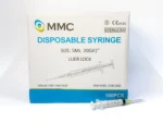 5mL Luer Lock Syringe, 100/pack