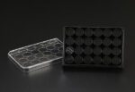 Black Plate, 96well, PS/Glass, 85.4x127.6mm, Flat bottom, Sterile to SAL 10-6
