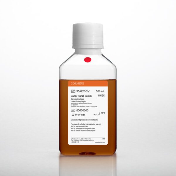 Corning® Donor Horse Serum, 500 mL, United States Origin (Gamma Irradiated)