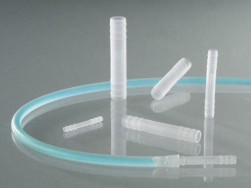 Connector, straight, with cylindrical nozzle 3 - 5 mm Pk : 10