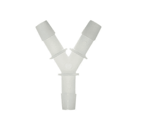 Fitting, Polypropylene, Y-Connector, Hose Barb Unions, ¹/₁₆" Int.Ø; 10 pack