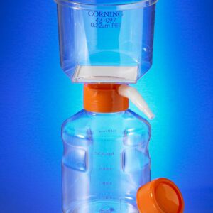 Corning® 500 mL Vacuum Filter/Storage Bottle System, 0.22 µm Pore 33.2cm² CN Membrane, Sterile, 12/Case