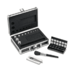 Accuris W1100-200 F1 grade calibration weight set, 1mg to 200g