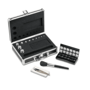 Accuris W1100-200 F1 grade calibration weight set, 1mg to 200g